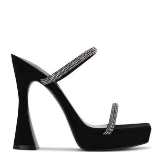 Nine West Adine Platforme Čierne | PEHCOK-918