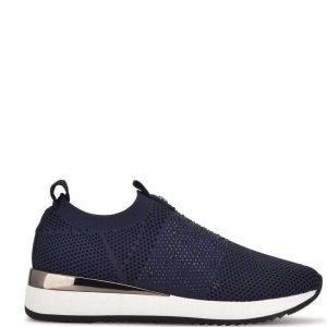 Nine West Aia Slip On Sneakers Námornícka Modrá | PJVQIA-167