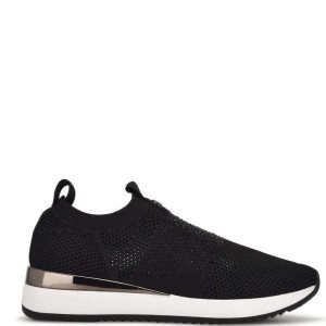 Nine West Aia Slip On Čierne | TDEUBS-709