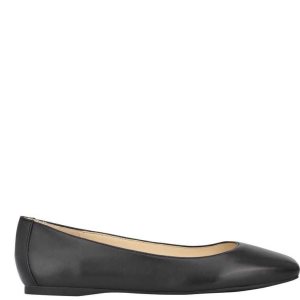 Nine West Alena Square-Spicou Čierne | QBHUMJ-865