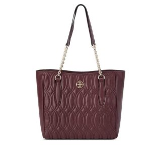 Nine West Angelina Tote Bordove | LECGRS-354