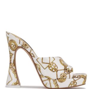 Nine West Ansel Platforme Slapky Biele Viacfarebný | STPCKX-152