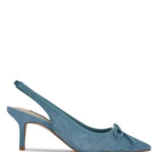 Nine West Aperf Slingback Pointy Spicou Pumps | TKAZDP-524