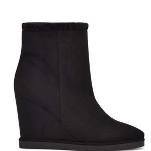 Nine West Apres Wedge Čierne | FIVUGT-250