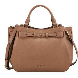 Nine West Aria Jet Set Satchel Hnede | ZLWJKA-714