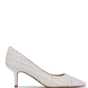 Nine West Arlene Pointy Spicou Pumps Biele | OBXECZ-074