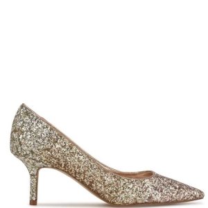 Nine West Arlene Pointy Spicou Pumps Hnede | UHYODC-642