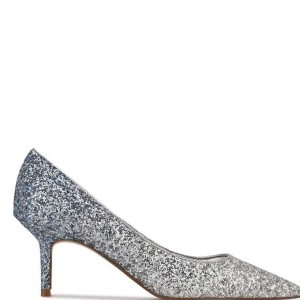 Nine West Arlene Pointy Spicou Pumps Modre Strieborne | YZXKJA-758
