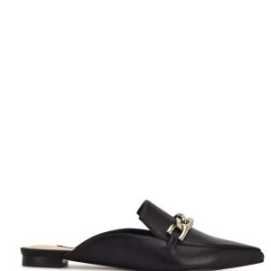 Nine West Azur Pointy Spicou Mules Čierne | CYNAQW-279