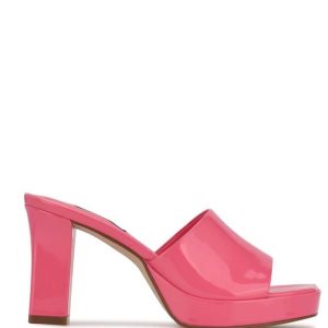 Nine West Behot Na Podpatku Slapky Ruzove | BGERZS-306