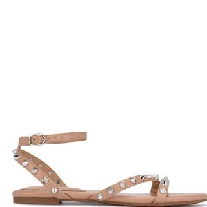 Nine West Bernie Studded Balerinky Ruzove | OFKXPM-590