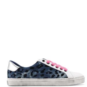 Nine West Best Bežná Sneakers Modre Leopardie | JAHSIB-651