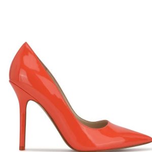 Nine West Bliss Pointy Spicou Pumps Oranžové | UMTRZX-016