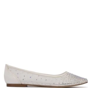 Nine West Boost Pointy Spicou Biele | PZVFMA-412