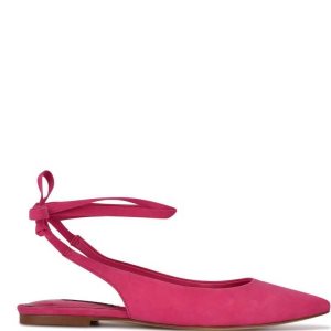 Nine West Bop Ankle Wrap Pointy Spicou Ruzove | HTOKLF-957