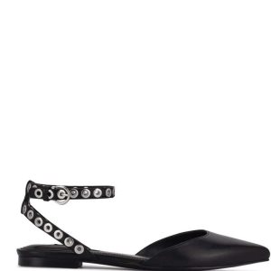Nine West Brez Ankle Remienkove Pointy Spicou Čierne | OTVDZK-085