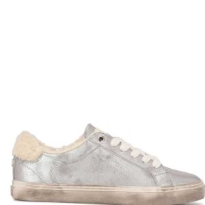 Nine West Bribe Bežná Sneakers Strieborne | MDWCLG-367