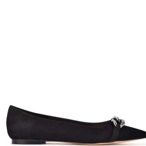 Nine West Brinks Pointy Spicou Čierne | EQCSTI-567
