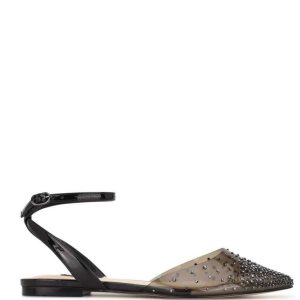 Nine West Briya Pointy Spicou Čierne | HOFUPM-235
