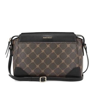 Nine West Brooklyn Jet Set Hnede Čierne | BKFQGH-328