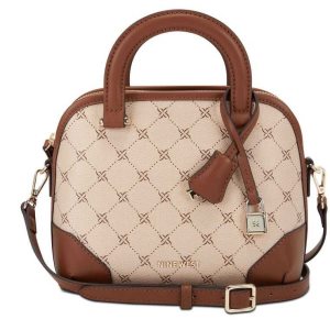 Nine West Brooklyn Mini Dome Satchel Hnedožltý Hnede | DCFGER-541
