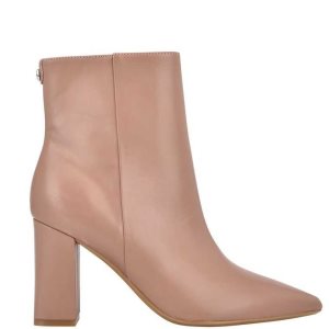 Nine West Cacey 9x9 Booties Béžové | CUJLAV-675