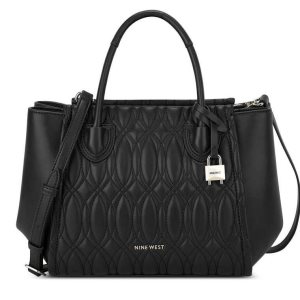 Nine West Camden Jet Set Satchel Čierne | RFVSWX-326
