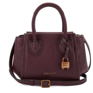 Nine West Camden Mini Satchel Bordove | ABUSTR-238