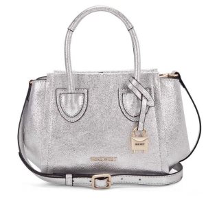 Nine West Camden Mini Satchel Strieborne | NAFUHI-432