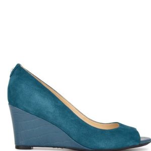 Nine West Cape 9x9 Saty Wedges | OPFXIW-709
