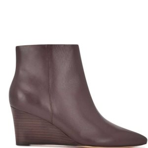 Nine West Carter Wedge Hnede | XMYRUL-682