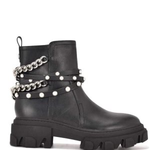Nine West Cearlz Lug Sole Čierne | CNAMZG-374