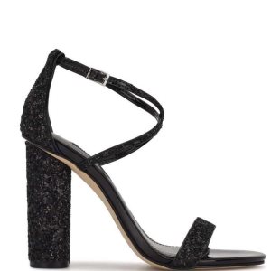 Nine West Celebra Sandals Čierne | HUXOVZ-219