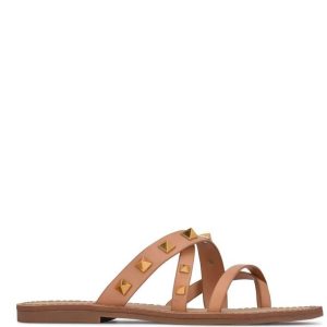 Nine West Cerri Balerinky Slapky Sandals Béžové | VXABIK-096
