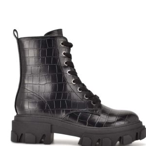 Nine West Clover Lug Sole Čierne | ODNEQV-286