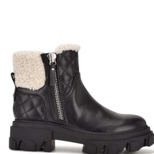Nine West Colbee Lug Sole Čierne | DSGWTK-235