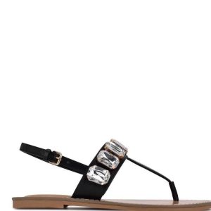 Nine West Coral Sandals Čierne | KJWROA-982
