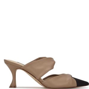 Nine West Crown Pointy Spicou Siva Hnede | MQLTAB-897