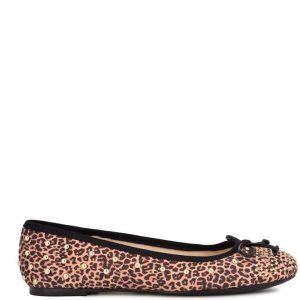 Nine West Curvy Studded Ballet | RBHJYV-172