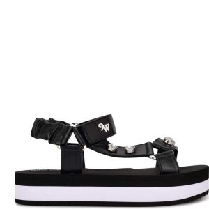 Nine West Cutie Platforme Čierne | KCUHSF-290