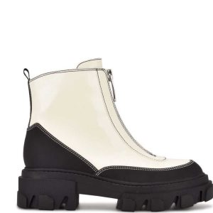 Nine West Cuz Lug Sole Béžové | EHIGUB-389