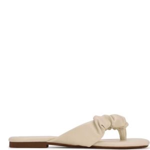 Nine West Daxx Balerinky Slapky Sandals Krém | JWBMPK-127