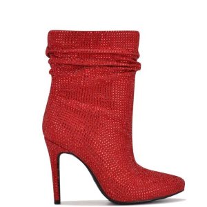 Nine West Dazzle Saty Červené | UZOJBQ-532