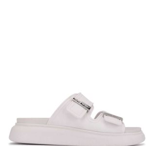 Nine West Dew Slapky Sandals Biele | FQATVL-062