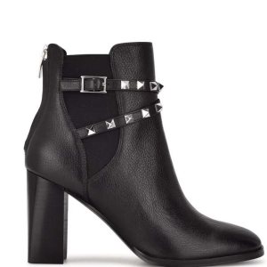 Nine West Donda Booties Čierne | GEHOYZ-641