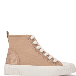 Nine West Dyiane High Top Sneakers Koralove Hnede | FUIAGV-189