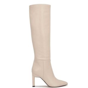 Nine West Eardy Boots Biele | JRFPAU-751