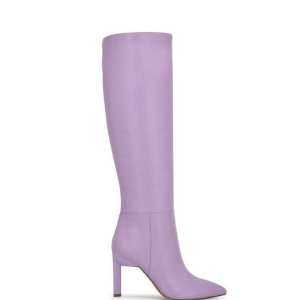 Nine West Eardy Na Podpatku Tmavo Nachový | PKEYTJ-216