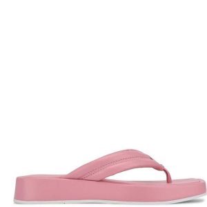 Nine West Efee Tanga Sandals Svetlo Ruzove | RAMBCJ-769