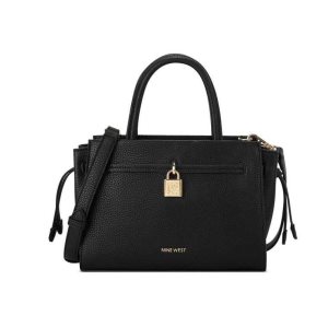 Nine West Elara Mini Satchel Čierne | MWZYJC-074